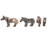 Picasso Marble Horse, Double by Carol Martinez