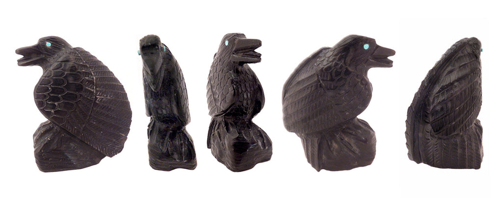 Jet Bird, Raven by Derrick Kaamasee