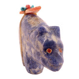 Denim Lapis Medicine Bear by Leland Boone and Daphne Quam