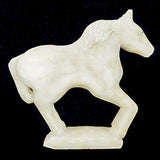 Alabaster Horse by Hubert Pincion, Deceased