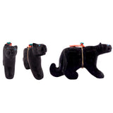 Black Marble Mountain Lion by Loren Tsalabutie