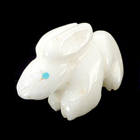 White Marble Rabbit by Shawn Cheama – Sunshine Studio