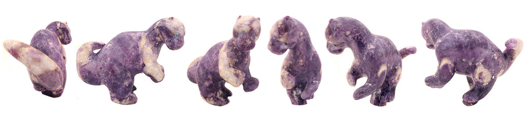 Mexican Opal Otter by Loren Tsalabutie - Zuni Fetish Sunshine Studio