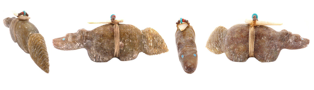 Alabaster Wolf by Peter Gasper, Jr.