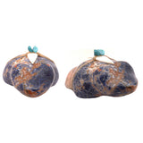 Sodalite Frog by Leland Boone and Daphne Quam