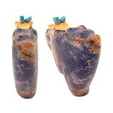 Sodalite Howling Wolf by Leland Boone and Daphne Quam