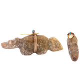 Alabaster Wolf by Peter Gasper, Jr.