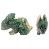 AZ Malachite Rabbit by Jonas Hustito