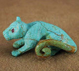 Turquoise* Mountain Lion by Fabian Cheama, Deceased