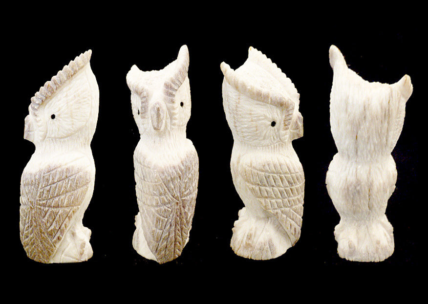 Antler Bird, Horned Owl by Chris Peina