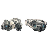 Zebra Stone Badger by Fenton Luna