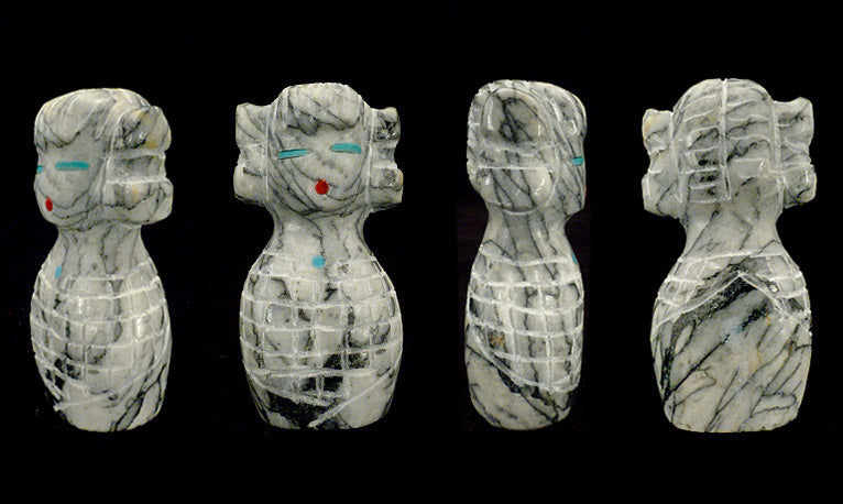 Pinolith Maiden by Andres Lementino - Zuni Fetish Sunshine Studio