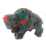 Turquoise Buffalo by Andres Quandelacy, Deceased