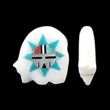 White Marble Medicine Bear by Andres Lementino