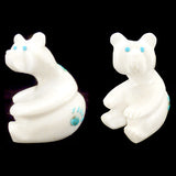 White Marble Bear by Bremette Epaloose - Deceased