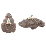 Petoskey Stone Frog by Michael Mahooty