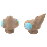 Zuni Rock (travertine) Bird by Hayes Leekya