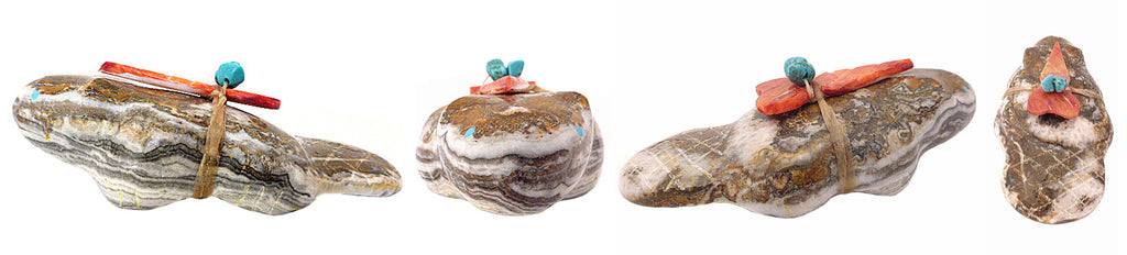 Travertine Beaver by Leland Boone and Daphne Quam