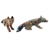 Picasso Marble Wolf by Lance Cheama