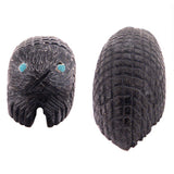 Black Marble Armadillo  by Jeremy Hustito