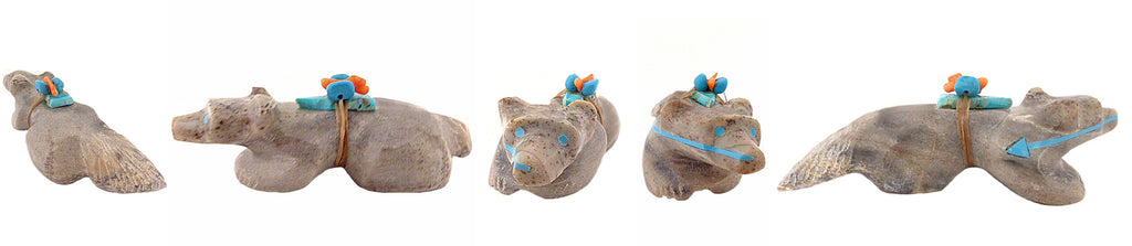 Picasso Marble Wolf by Donovan Laiwakete