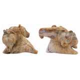 Picasso Marble Six-Directional Figure by Wilfred Cheama