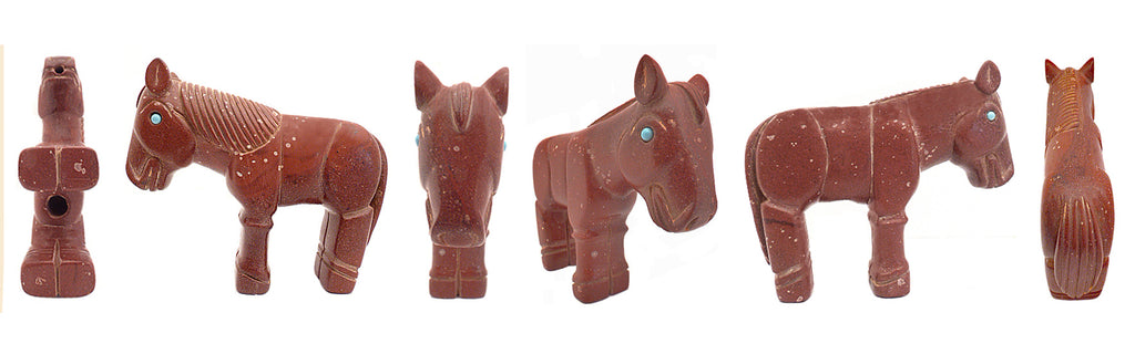 Pipestone Horse Pipe by Lee Badoni