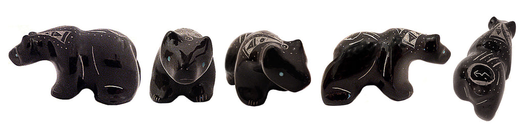 Black Marble Bear by Garrick Acque