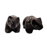 Black Marble Bear by Garrick Acque