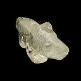 Selenite Wolf by Debra Gasper and Ray Tsethlikai  - Zuni Fetish