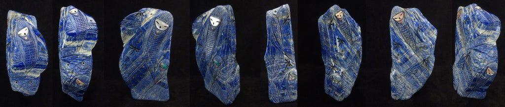 Lapis Lazuli Maidens by Kateri Sanchez  - Zuni Fetish - Zuni Fetish Sunshine Studio