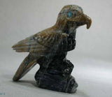 Picasso Marble Bird, Eagle by Dan Quam, Deceased  - Zuni Fetish