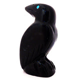 Black Marble Bird, Raven by Vern Nieto, Deceased