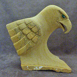 Sandstone Bird, Eagle by Orin Eriacho  - Zuni Fetish