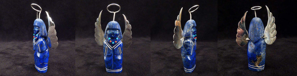Lapis Lazuli Angel by Claudia Peina - Zuni Fetish Sunshine Studio
