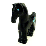 Black Marble Horse by Andres Lementino