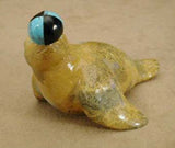 Zuni Rock (travertine) Seal by Enrike Leekya  - Zuni Fetish