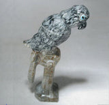 Bird, Picasso Marble Parrot by Floyd Tekala  - Zuni Fetish