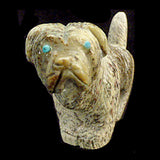 Serpentine Dog, Golden Retriever by Fitz Kiyite  - Zuni Fetish