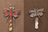 Multistone Insect, Dragonfly by Vernon Begay  - Zuni Fetish