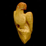 Zuni Rock (travertine) Bird, Eagle by Chris Pooacha  - Zuni Fetish