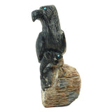 Picasso Marble Bird, Eagle with Fish by Fenton Luna
