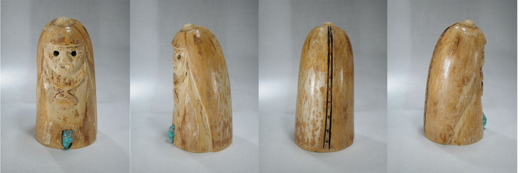 Gourd Figure by Melvin Sandoval  - Zuni Fetish - Zuni Fetish Sunshine Studio