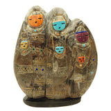 Ammonite Maiden Figure by Rhoda Quam, Deceased  - Zuni Fetish