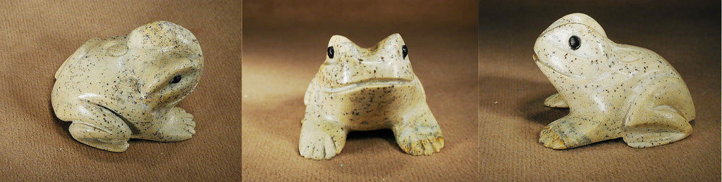Serpentine Frog by Michael Coble  - Zuni Fetish - Zuni Fetish Sunshine Studio