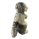 Picasso Marble Tyrannosaurus Rex by Bryan Lastyone  - Zuni Fetish
