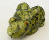 Serpentine Frog  by Debra Gasper and Ray Tsethlikai  - Zuni Fetish
