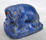 Lapis Lazuli Mountain Lion by Wilfred Cheama  - Zuni Fetish