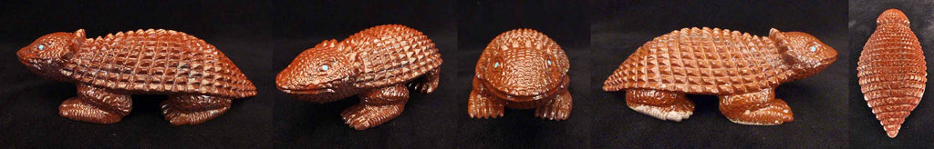 Pipestone Horned Toad by Milton Honawa, Deceased  - Zuni Fetish - Zuni Fetish Sunshine Studio