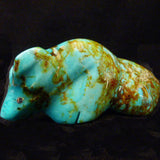 Turquoise Ram by Debra Gasper and Ray Tsethlikai - Zuni Fetish